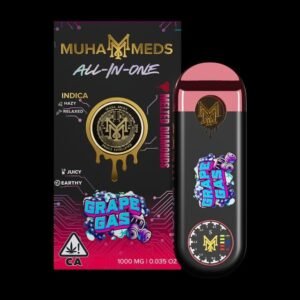 Muha med 1000MG ◆All-In-One · Melted Diamonds

Grape Gas