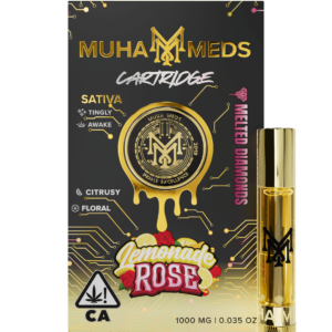 Muha Meds Cart 1000MG Lemonade Rose Sativa 🌹