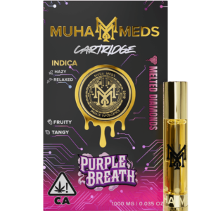 Muha med cart 1000MG Purple Breath