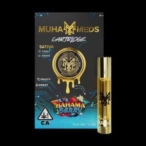Muha med cart DISTILLATE 1000MG Bahama Berry