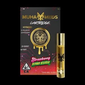 Muha med cart 1000MG Strawberry Kiwi Krush
