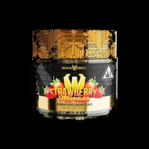 Muha  sativa 3.5g premium  Flower · Exotic indoor

Strawberry Mimosa