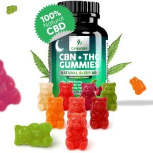CBN+THC Gummy Bears – Cherry