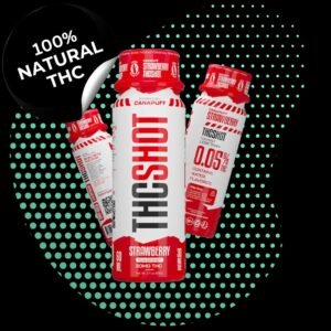 Canapuff THC SHOT – Strawberry 60ml