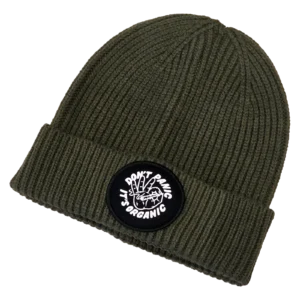 Beanie olive - Don't panic it's organic - Cannabis Store Vienna