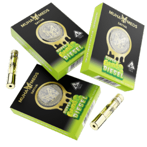 Super Sour Diesel Muha Meds Cart 1000MG | Sativa Kaufen