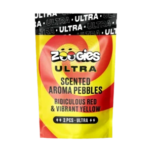 ZOOGIES ULTRA Scented Aroma Pebbles Starter Mix - Ridiculous Red & Vibrant Yellow - Cannabis Store Vienna