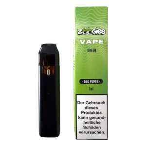 ZOOGIES Vape 1ml GREEN - Cannabis Store Vienna