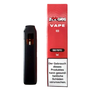 ZOOGIES Vape 1ml RED - Cannabis Store Vienna
